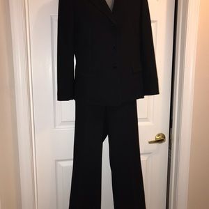 Black Calvin Klein two piece suit size 6